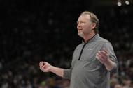Mike Budenholzer of the Milwaukee Bucks
